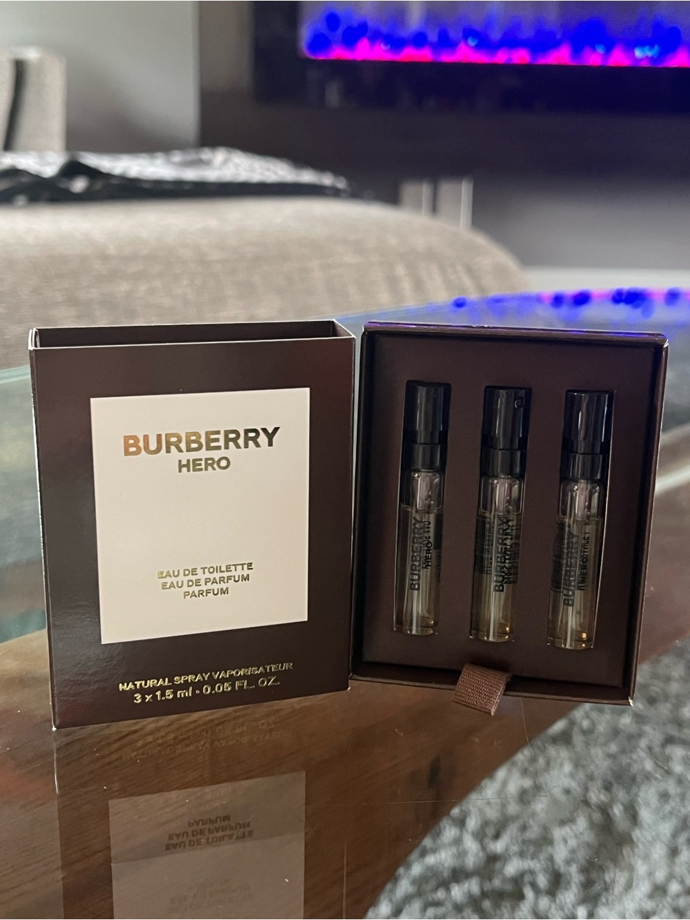 Burberry Hero - 3 Samples